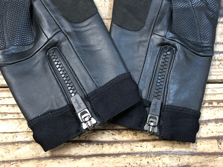 JY897 ラファ Rapha OVERMITTS 長指 グローブ 黒 M