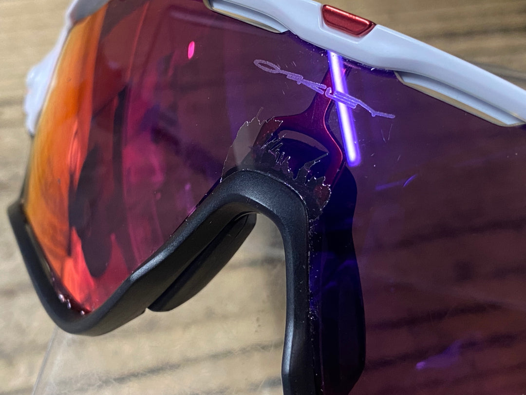 KH987 オークリー OAKLEY JAWBREAKER サングラス アイウェア 白 PRIZMレンズ