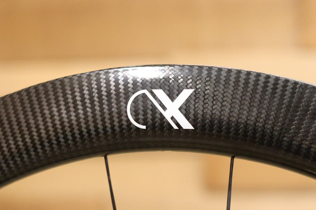 新品未使用品 AX-ライトネス AX-LIGHTNESS P38/55T カーボン チューブラー ホイールセット シマノ12/11S 【立川店】