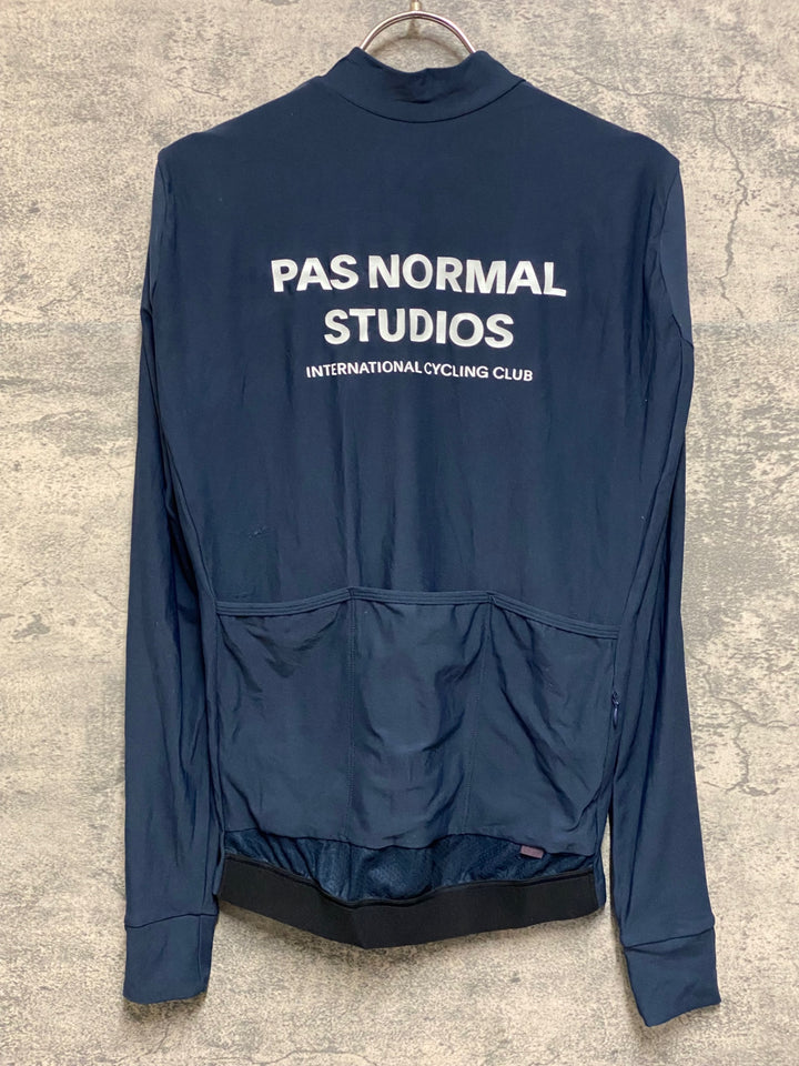 KA560 パスノーマルスタジオ PAS NORMAL STUDIOS MEN'S LONG SLEEVE JERSEY 長袖 サイクルジャージ 濃紺 L
