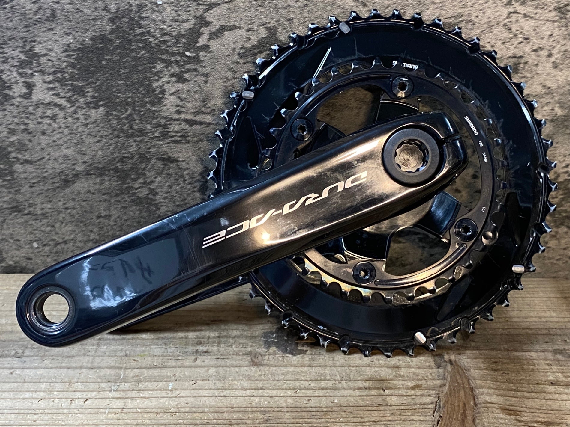 JQ234 シマノ SHIMANO 4iii デュラエース DURA-ACE FC-R9200 片側計測