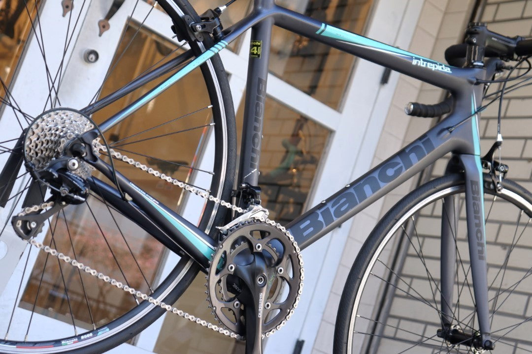 ビアンキ Bianchi イントレピーダ INTREPIDA 2017モデル 54サイズ シマノ ソラ 3500 9S カーボン ロードバイク 【横浜店】