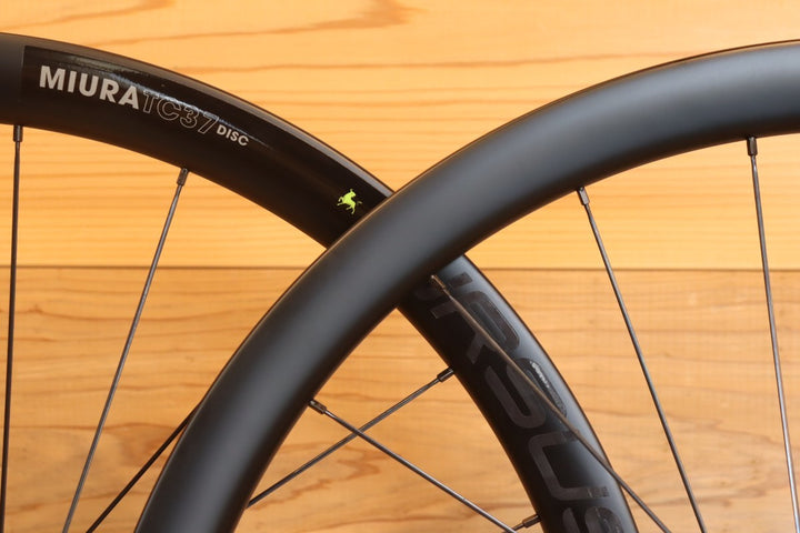 【未使用品！】 ウルサス URSUS ミウラ MIURA TC37 DISC カーボン チューブレス ホイールセット カンパ12/11S 【千葉店】