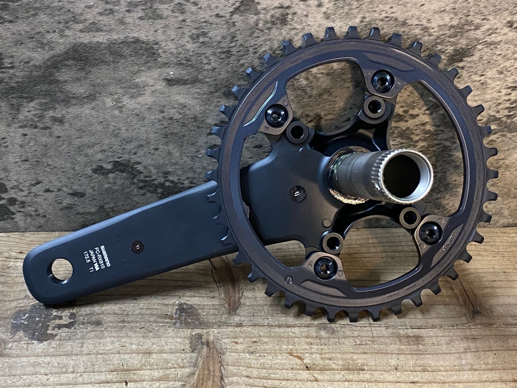JR709 シマノ SHIMANO GRX FC-RX810-1 クランクセット 172.5mm 40T