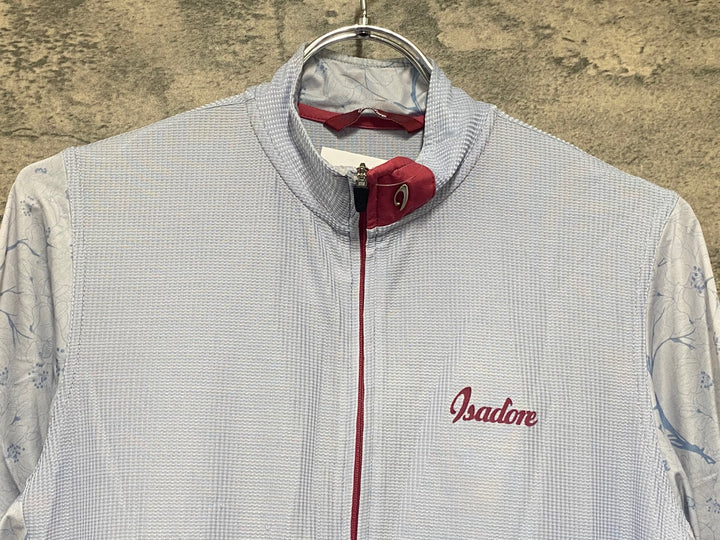 JV332 イザドア Isadore climbers jersey 半袖サイクルジャージ 水色 M
