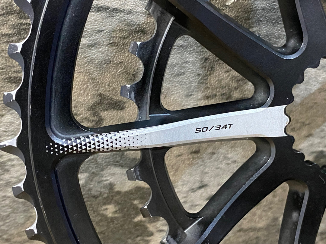 JS017 ホログラム HOLLOWGRAM OPI SPIDERING SL チェーンリング 50/34T アウターインナー一体型