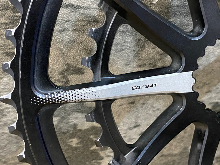 JS017 ホログラム HOLLOWGRAM OPI SPIDERING SL チェーンリング 50/34T アウターインナー一体型