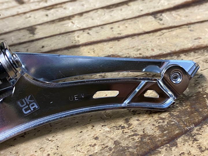 JY592 シマノ SHIMANO アルテグラ ULTEGRA FD-R8050 直付 フロントディレイラー Di2 電動 動作確認済み 箱無し