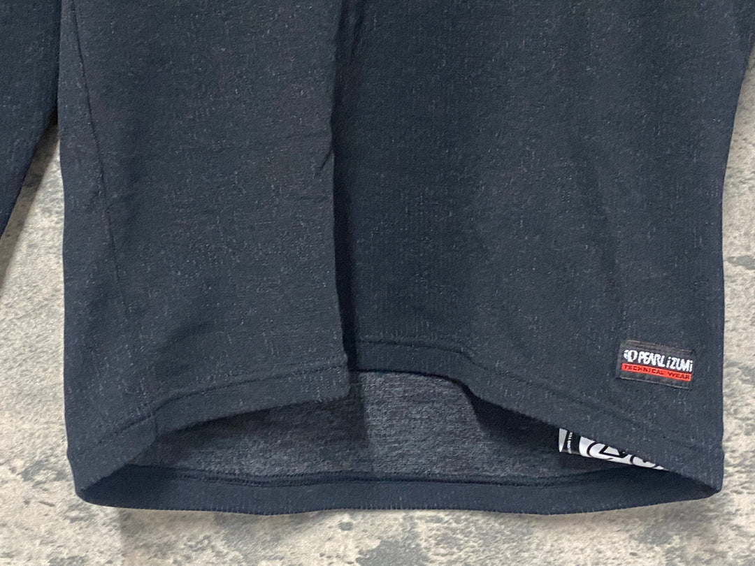 KG922 パールイズミ PEARL iZUMi 長袖 ベースレイヤー 黒 M 裏起毛