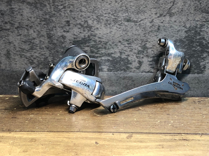 II373 シマノ SHIMANO アルテグラ ULTEGRA RD-6600 FD-6600 ディレイラー 前後セット 2x10S 直付