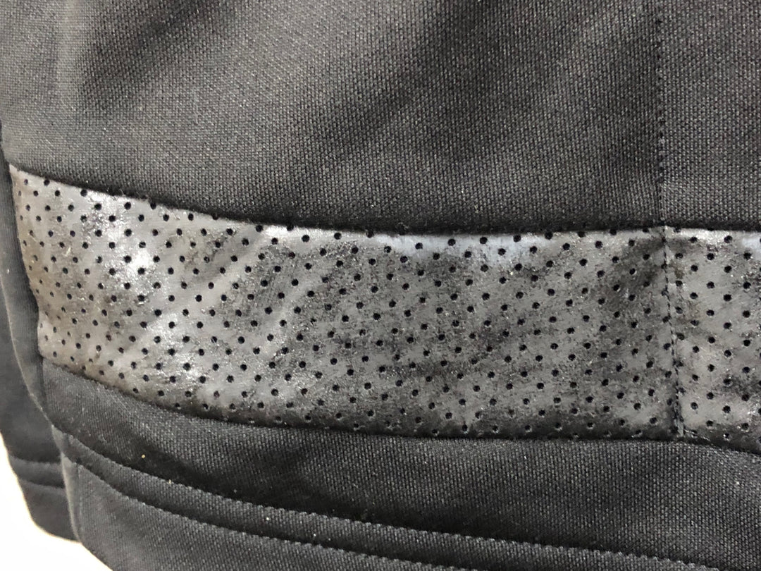 KD407 カステリ CASTELLI 長袖 サイクルジャケット 黒 S 裏起毛 ※汚れ ラバー部べたつき