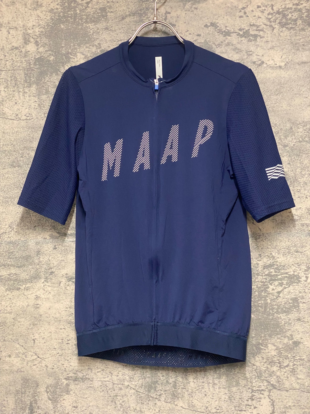 KH101 マープ MAAP PRO FIT JERSEY 半袖 サイクルジャージ 紺 XL