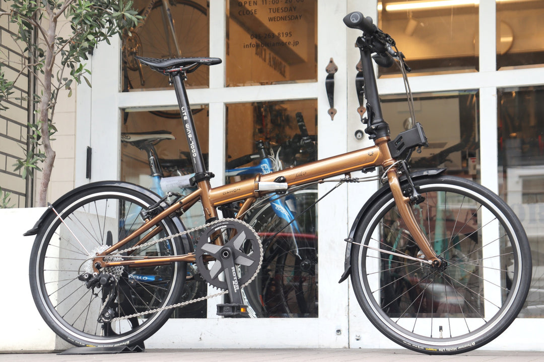 ダホン DAHON スピード ファルコ SPEED FALCO 2021モデル シマノ デオーレ M6000 10S スチール 折り畳み ミニベロ 小径車 20インチ カスタム 【横浜店】