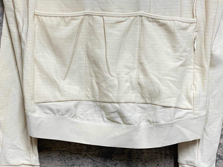 KM715 パスノーマルスタジオ PAS NORMAL STUDIOS MEN'S ESSENTIAL LONG SLEEVES 長袖 サイクルジャージ 白 裏起毛 S