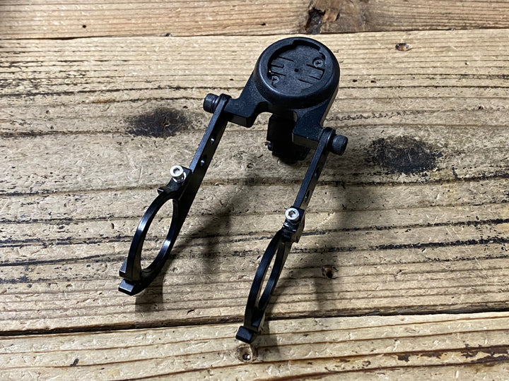 KA866 レックマウント REC-MOUNTS サイコンマウント Φ31.8 両持ち GARMIN用 キャットアイライトマウント付属