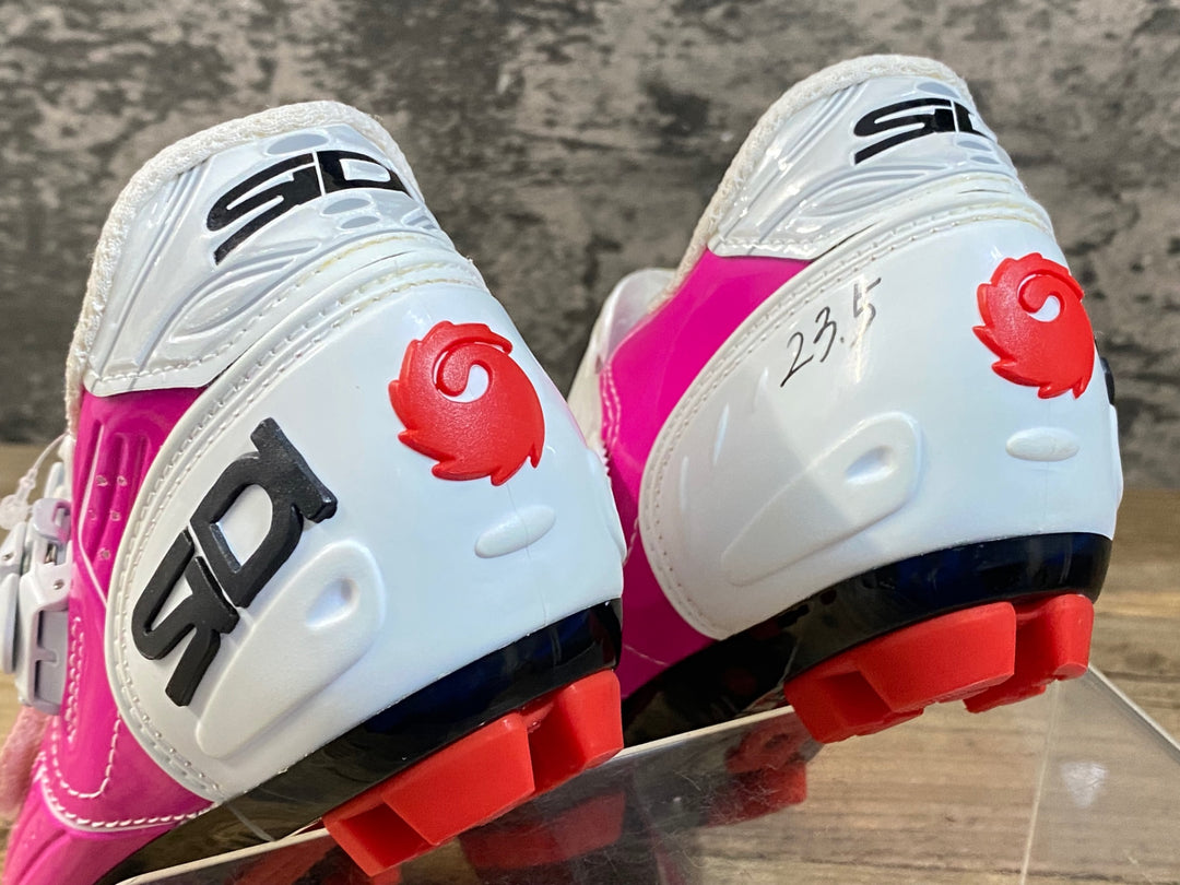 KG382 シディ SIDI TRACE MTB ビンディングシューズ ピンク SPD EU36W ※ペン字あり