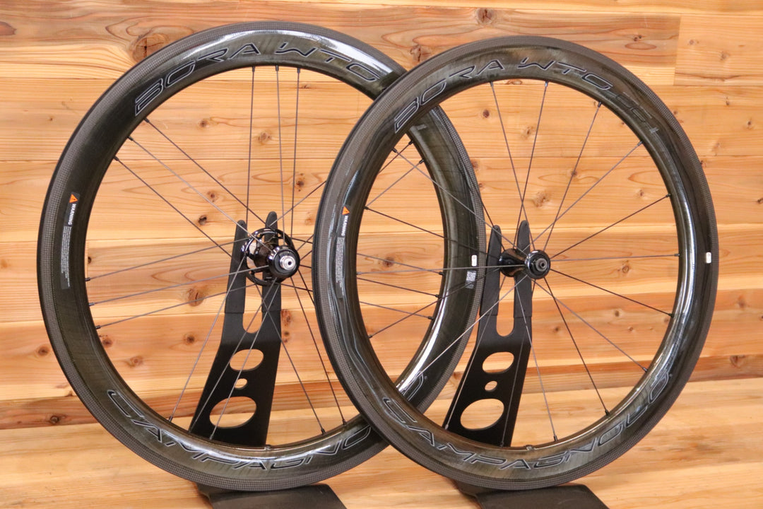 カンパニョーロ CAMPAGNOLO ボーラ BORA WTO 60 RIM AC3 シマノ 11S/12S 19C カーボン チューブレス ホイールセット 【広島店】