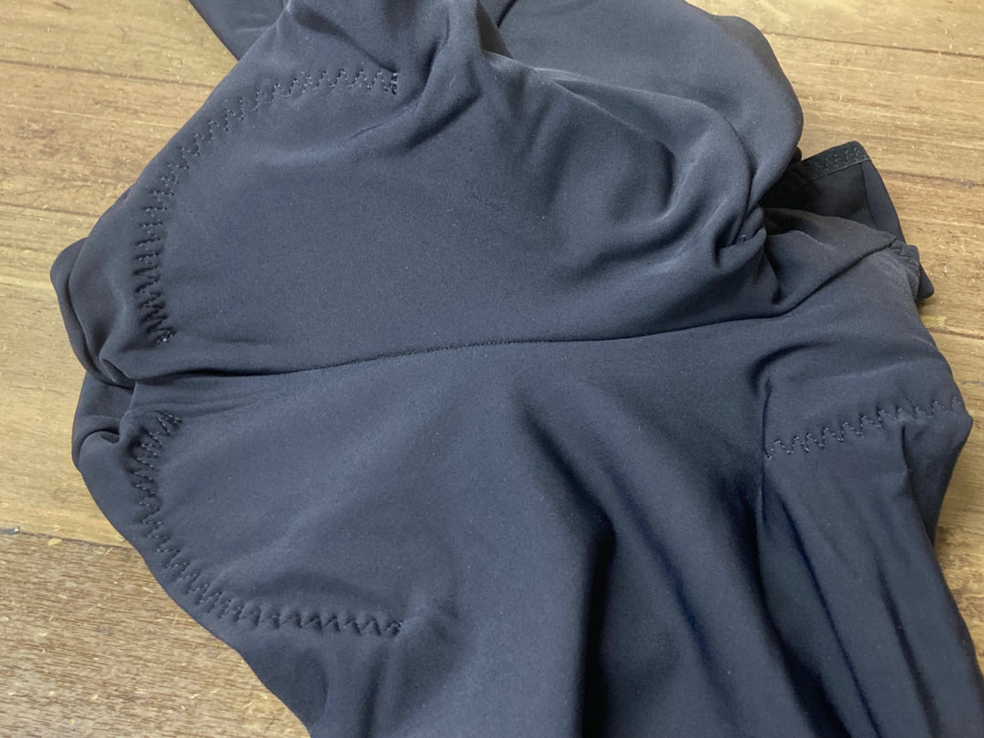 JW328 アソス assos ビブタイツ 裏起毛 3/4 黒 M