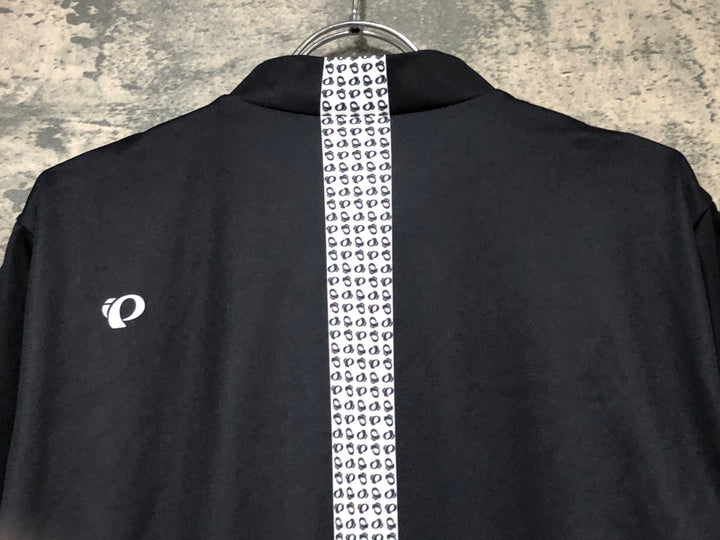 JR983 パールイズミ PEARL iZUMi 半袖 サイクルジャージ 黒 グレー XL