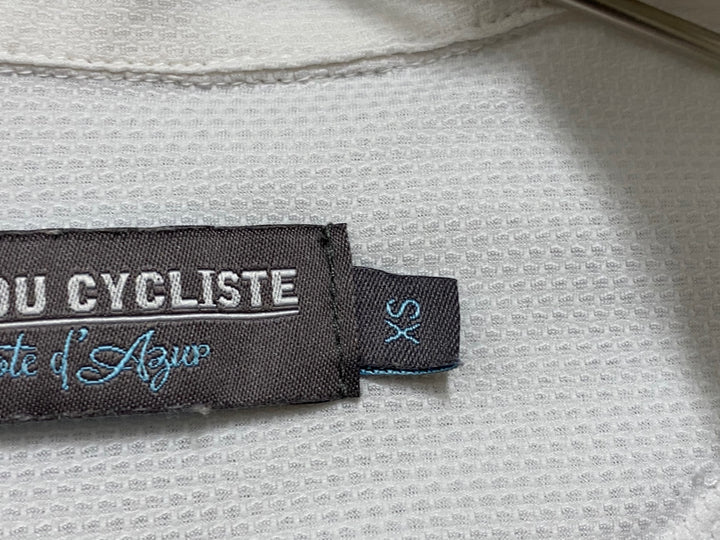 JR930 カフェドシクリステ CAFE DU CYCLISTE AUDAX 半袖 サイクルジャージ 白 ボーダー XS