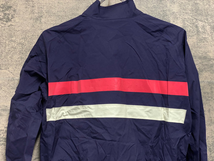 JV241 ラファ Rapha RAIN JACKET 長袖 レインジャケット 濃紺 S