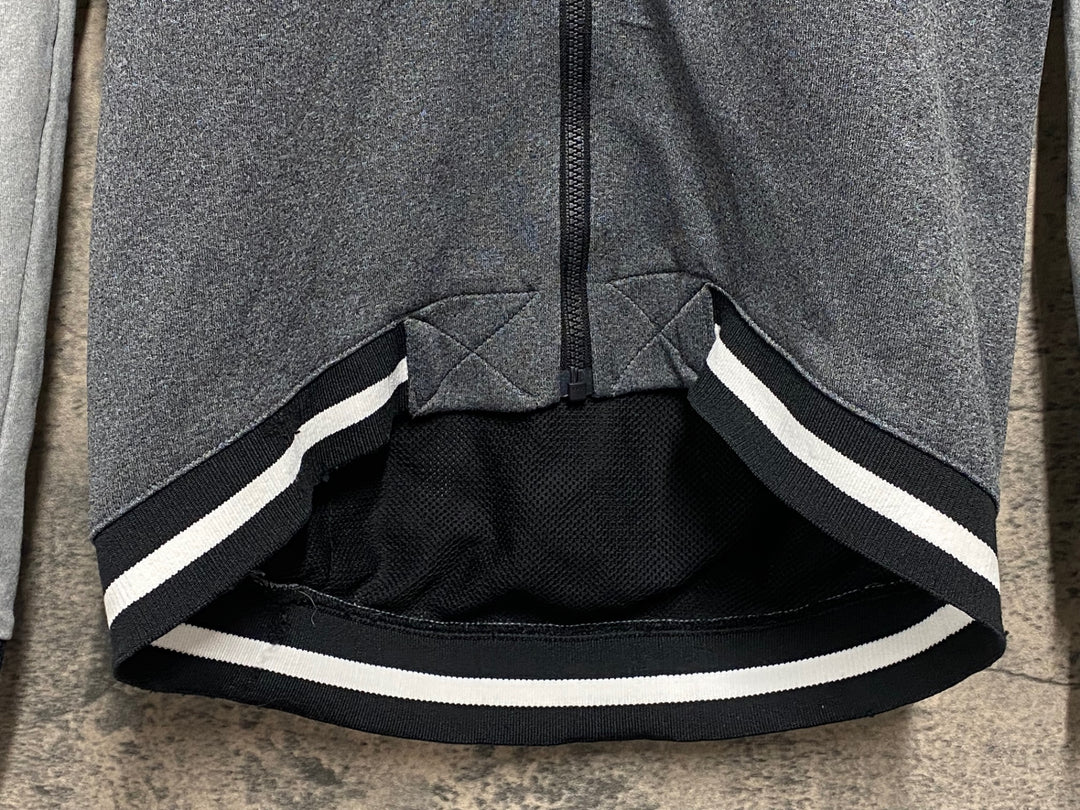 JU559 アディダス adidas 長袖 サイクルジャージ グレー M