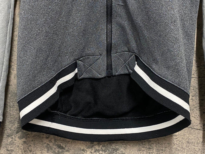 JU559 アディダス adidas 長袖 サイクルジャージ グレー M