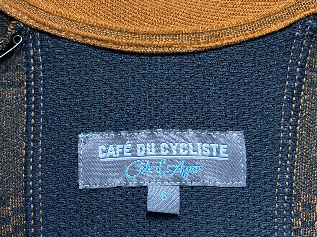 KS241 カフェドシクリステ cafe du cycliste Corinne 長袖 サイクルジャージ オレンジ S