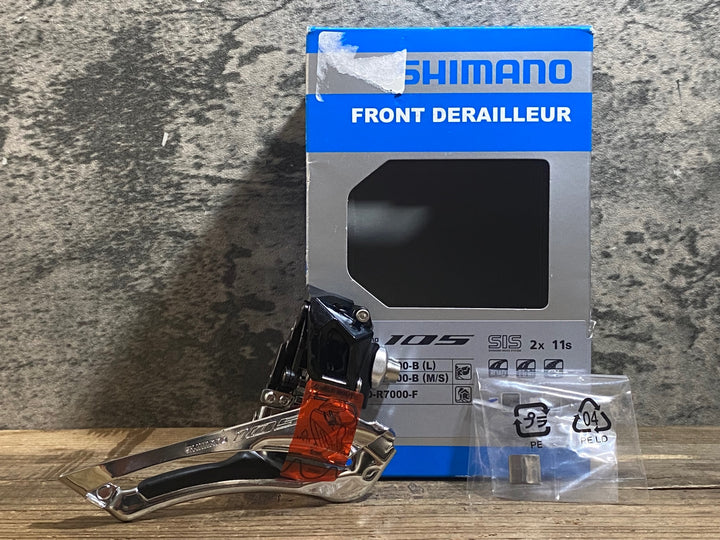 KH519 シマノ SHIMANO 105 FD-R7000 直付 フロントディレイラー 2s