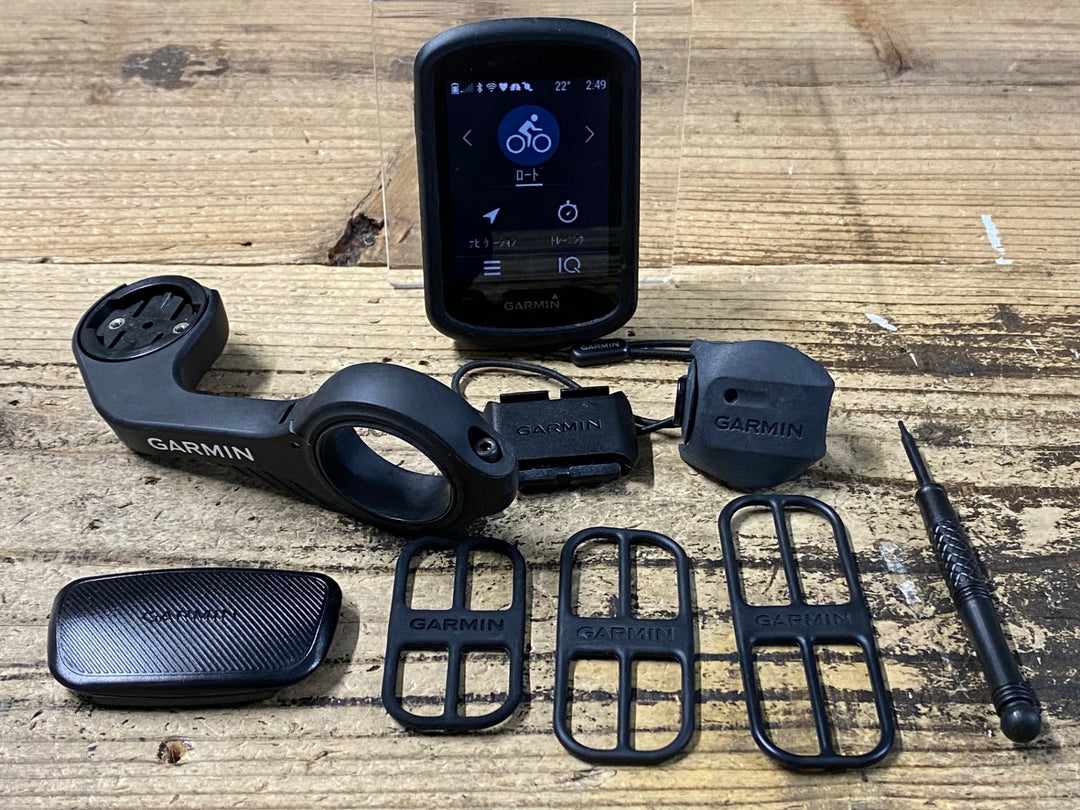 KE136 ガーミン GARMIN EDGE 830J サイクルコンピュータ 心拍計、スピード、ケイデンスセンサー付属