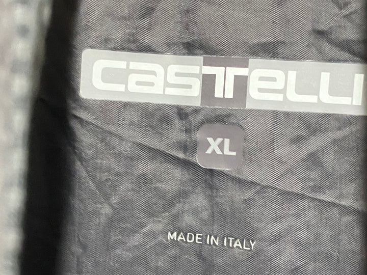 KP316 カステリ CASTELLI 長袖 ウィンドブレーカー グレー XL