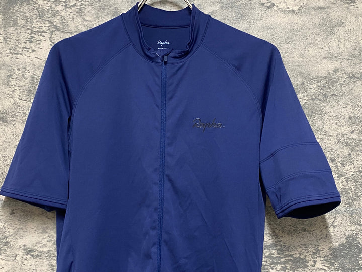 KF221 ラファ Rapha MEN'S SHORT SLEEVE CORE JERSEY 半袖 サイクルジャージ ネイビー M