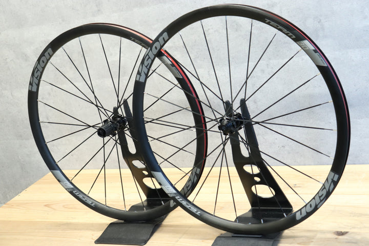 ヴィション VISION TEAM 30 DISC アルミ チューブレスレディ ホイールセット シマノ 11/12S 【さいたま浦和店】