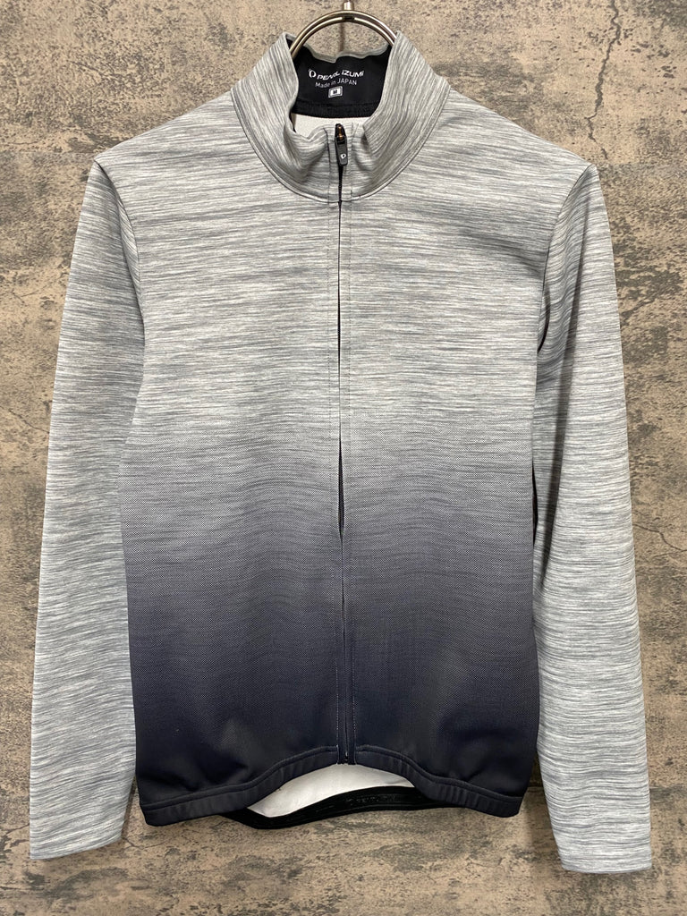 KD189 パールイズミ PEARL iZUMi 長袖 サイクルジャージ グレー M 裏 KD189 パールイズミ PEARL iZUMi 長袖 サイクルジャージ グレー M 裏