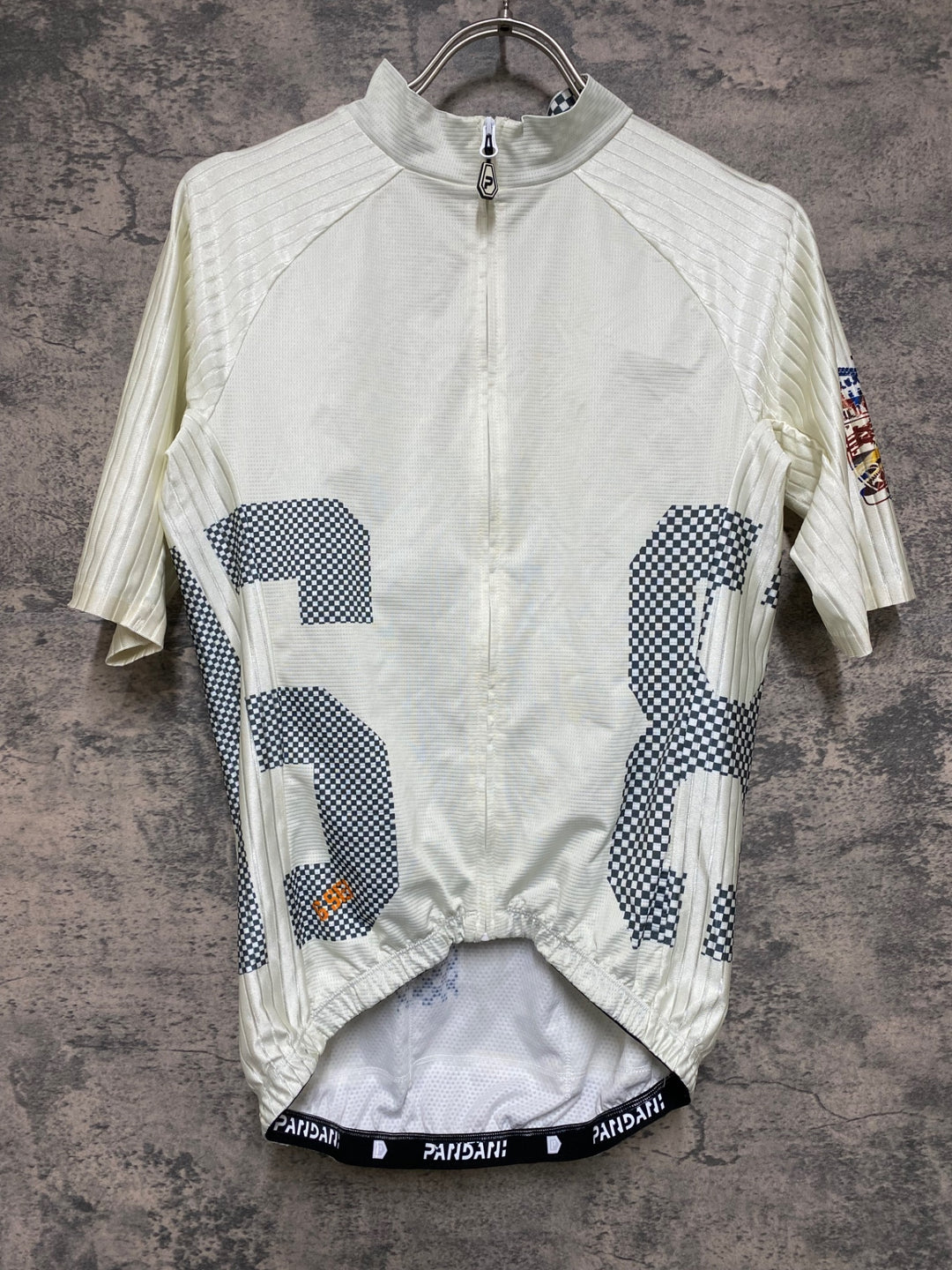 JM022 パンダーニ PANDANI 半袖 サイクルジャージ クリーム M