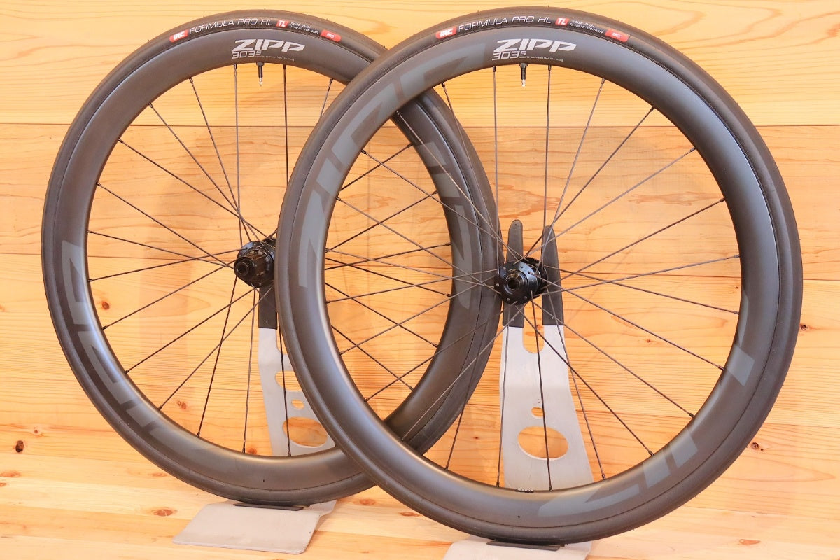 ZIPP 303S ホイールセット SHIMANO11s フックレスリム コンディション極上】ジップ ZIPP 303S DISC カーボン チューブレス
