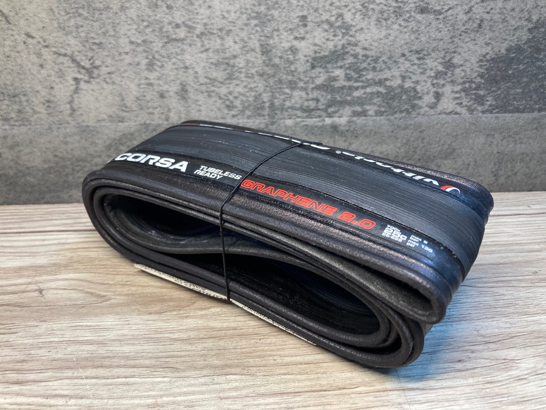 JK161 ヴィットリア vittoria コルサ CORSA GRAPHENE 2.0 チューブレスレディ タイヤ 700x25c 未使用