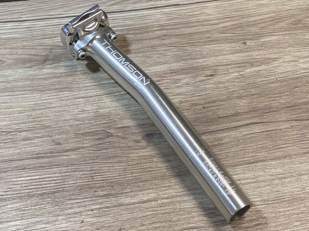 KO004 トムソン THOMSON ELITE アルミ シートポスト Φ27.2 OF16mm シルバー