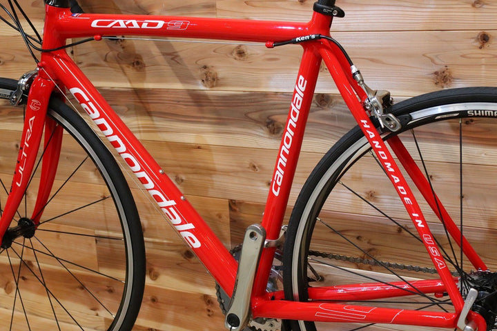 キャノンデール CANNONDALE キャド CAAD9-6 2009モデル 54サイズ シマノ ティアグラ 4500 MIX 9S アルミ ロードバイク 【広島店】