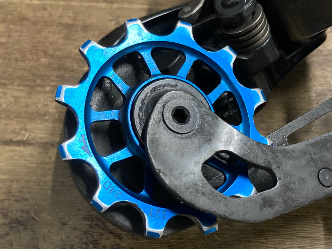 KJ577 シマノ SHIMANO デュラエース DURA-ACE RD-R9150 リアディレイラー 11S Di2 プーリーカスタム ※ブラケット軸ユニット欠品