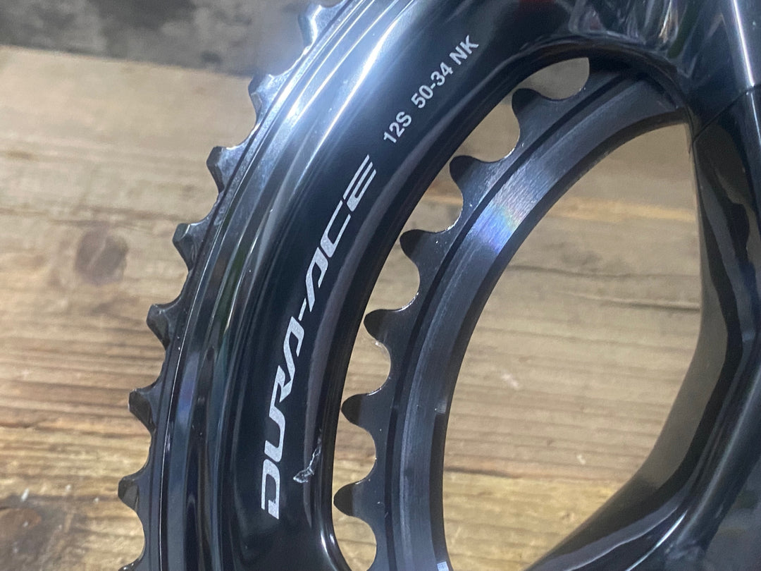 KJ479 シマノ SHIMANO デュラエース DURA-ACE FC-R9200 クランクセット 50/34T 170mm