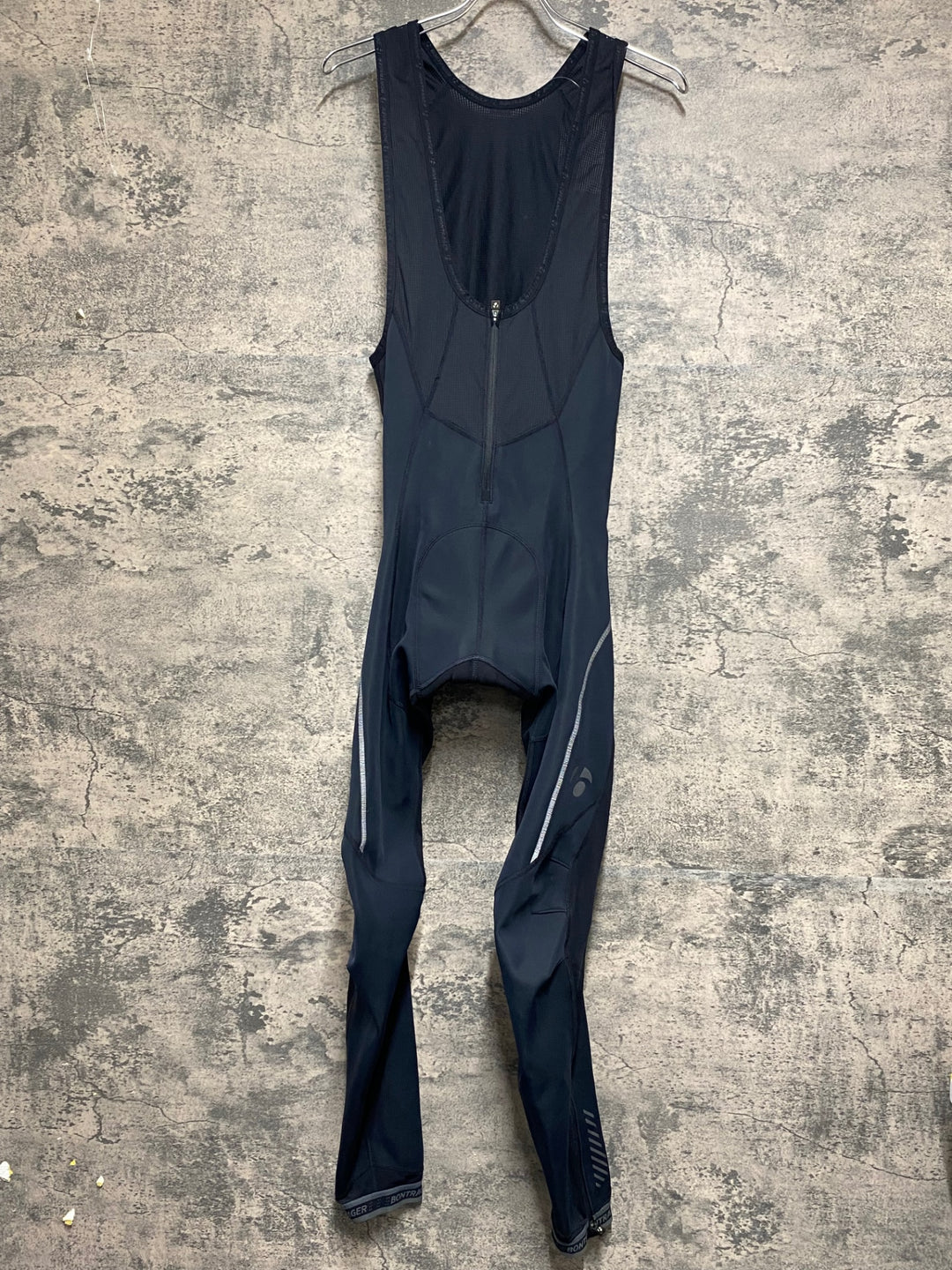 KF154 ボントレガー BONTRAGER ビブタイツ 黒 L 裏起毛 ※擦れ