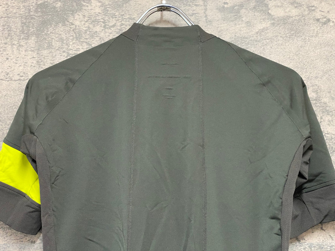 JZ538 ラファ Rapha PRO TEAM JERSEY 半袖サイクルジャージ オリーブ S
