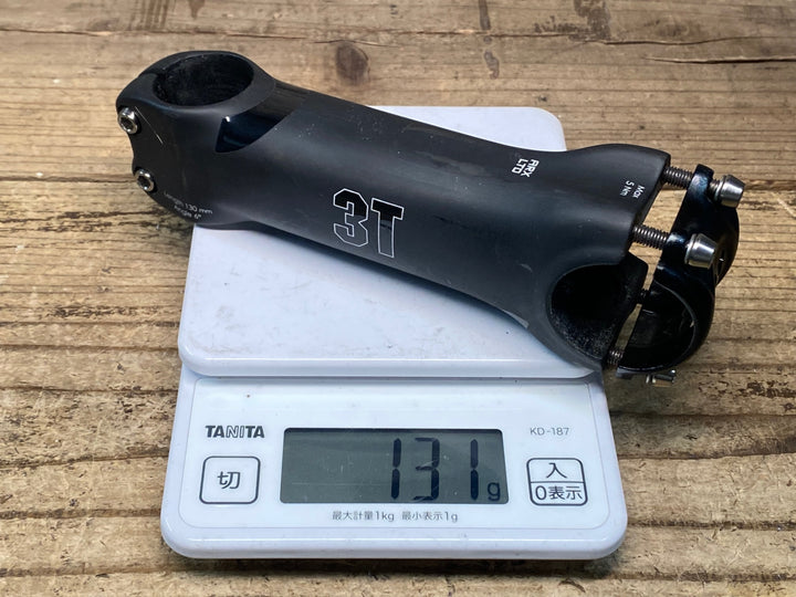 JO813 3T ARX LTD STEALTH カーボン ステム 130mm Φ31.8 6° 黒