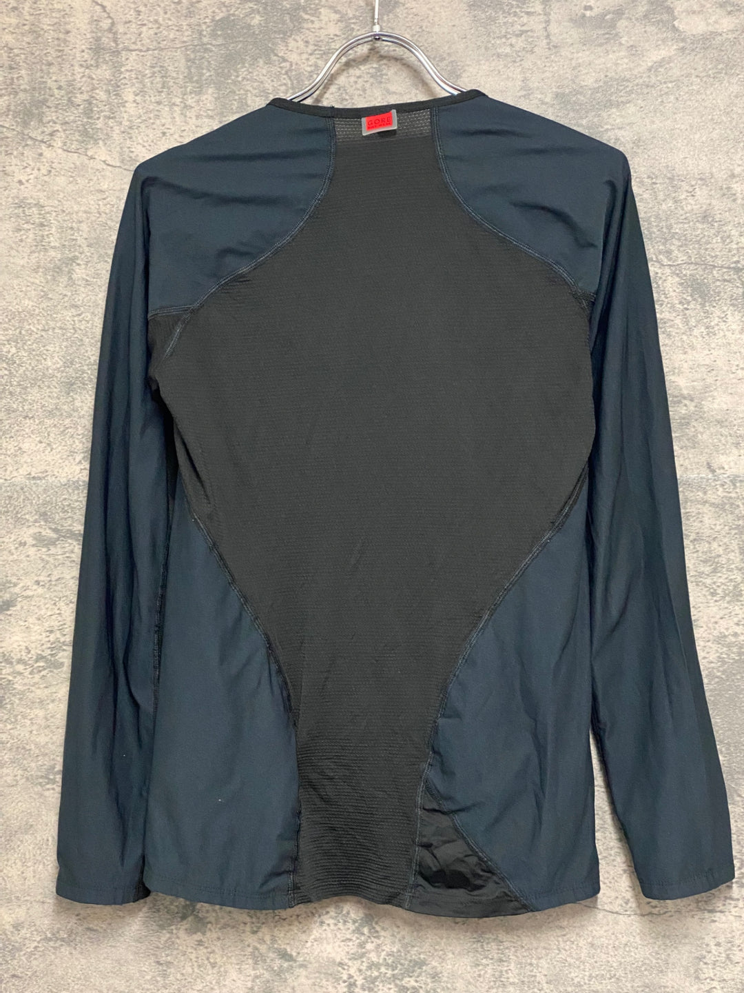 JV845 ゴア GORE BIKE WEAR 長袖 ベースレイヤー 黒 L 裏起毛 WINDSTOPPER
