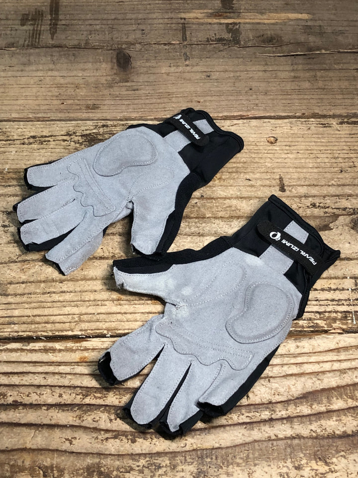 JS877 パールイズミ PEARL iZUMi 指切り グローブ 黒 Ｌ