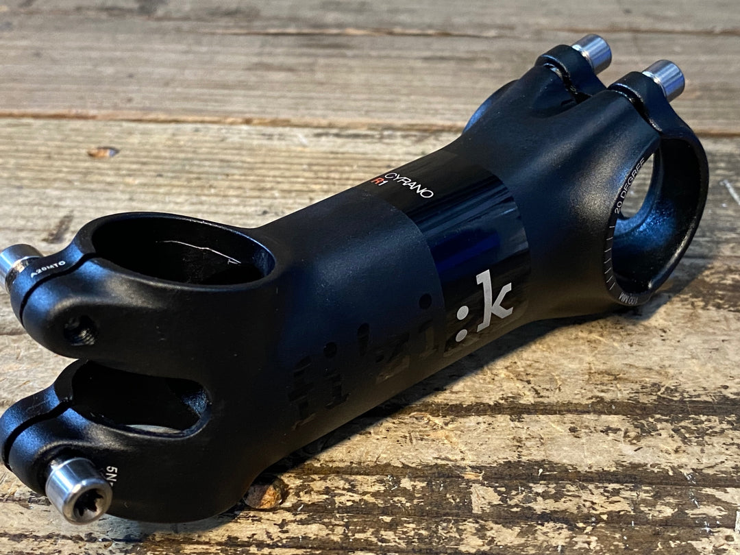 JX345 フィジーク fizik シラノ CYRANO R1 アルミステム 黒 Φ31.8 OS 7° 100mm
