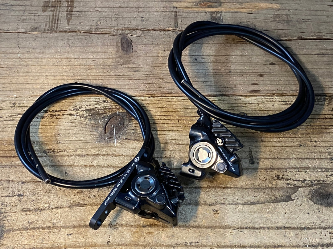 JU734 シマノ SHIMANO デュラエース DURA-ACE BR-R9270 ディスクブレーキキャリパー 前後セット
