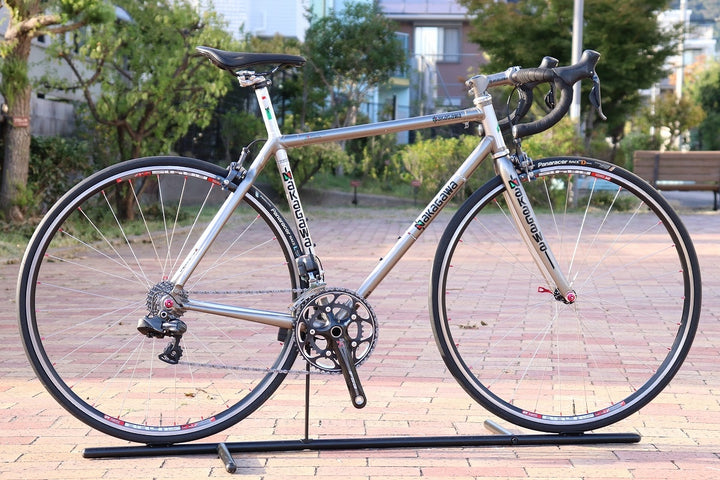 ナカガワ NAKAGAWA プロミネンス PROMINENCE HYBRID シマノ アルテグラ 6770 MIX DI2 10S クロモリ カーボン ロードバイク 【芦屋店】