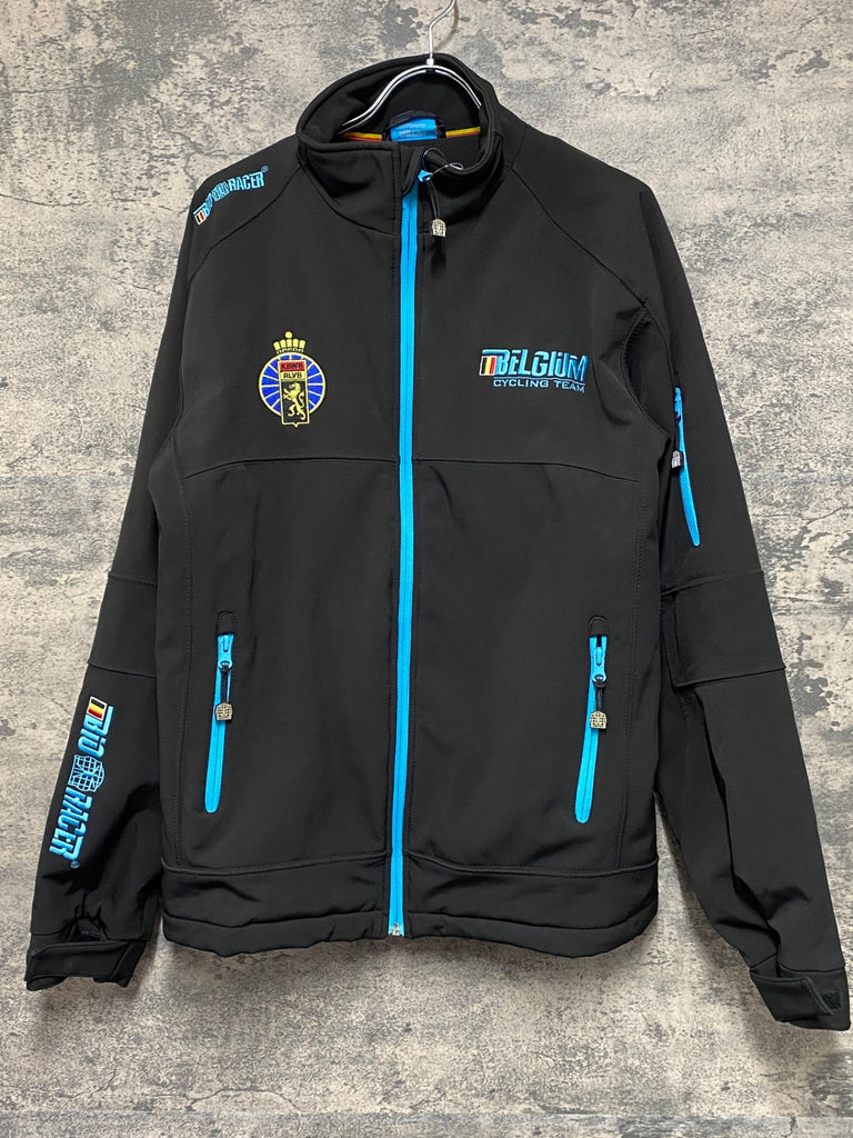 KE549 ビオレーサー BiORACER 長袖 ジャケット 黒 M 裏起毛 BELGIUM